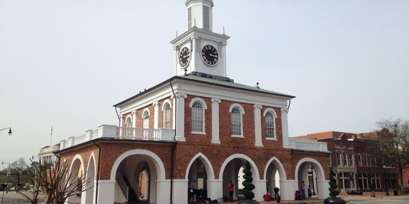 Market House landmark in downtown Fayetteville NC